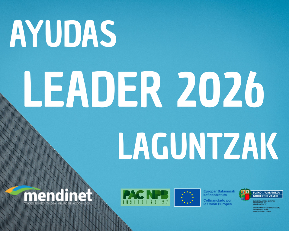 AYUDAS LEADER 2026. SE ABRE EL PLAZO DE PRESENTACIÓN DE SOLICITUDES