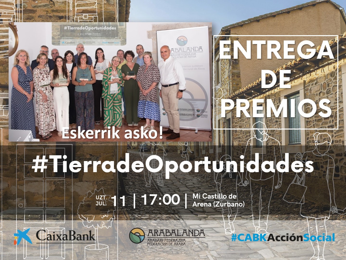 “TIERRA DE OPORTUNIDADES” – ENTREGA DE PREMIOS