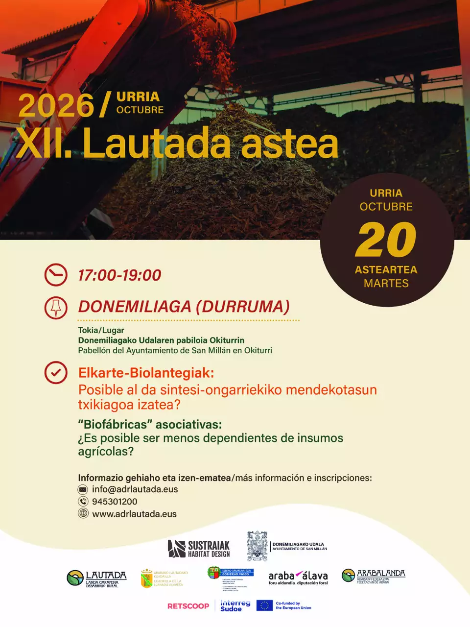 Jornada de presentación: Proyecto Biofábricas Asociativas (Biofertilizantes)